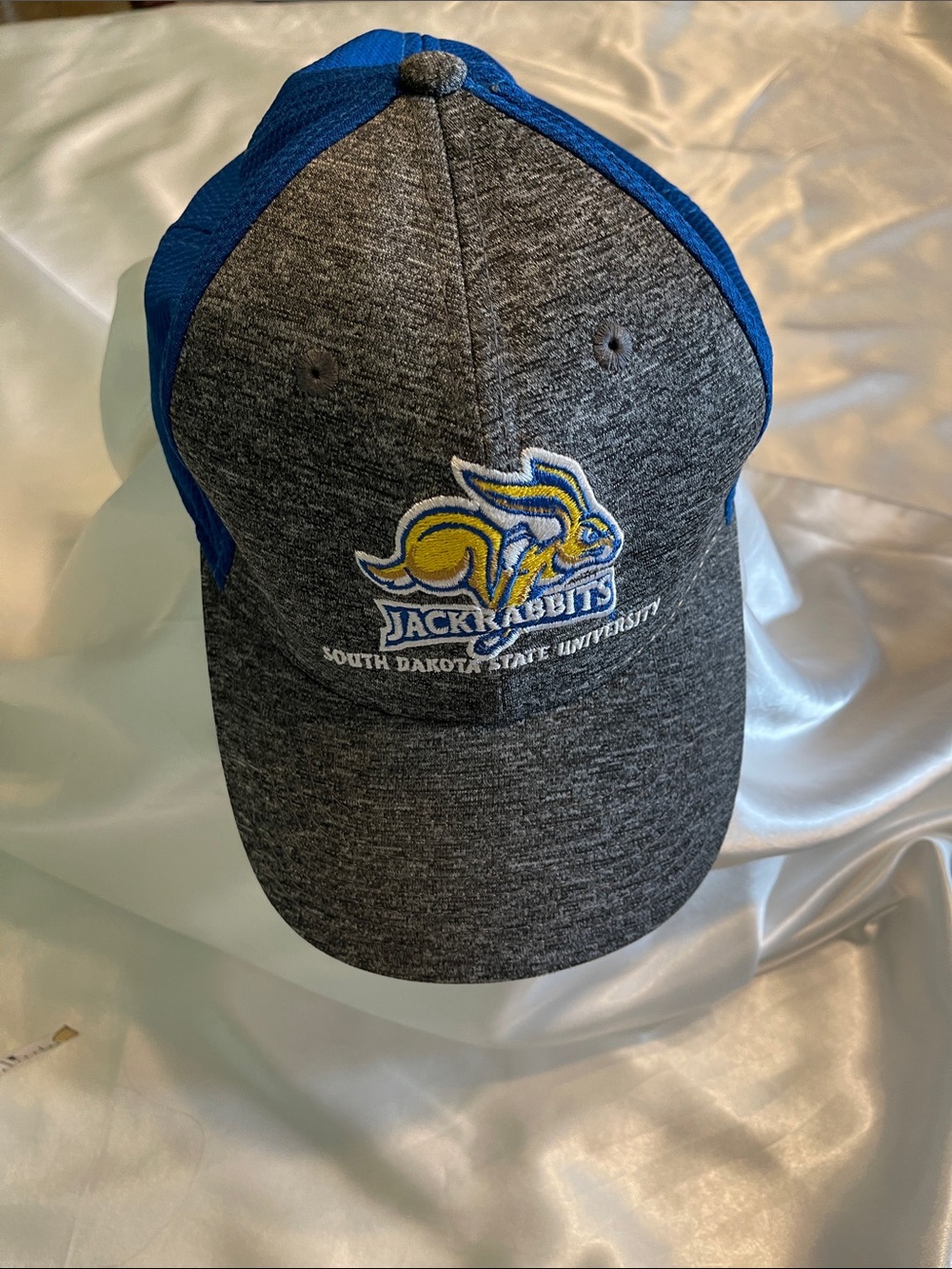 New Era South Dakota State Jackrabbits Charcoal Gray and Royal Blue Cap